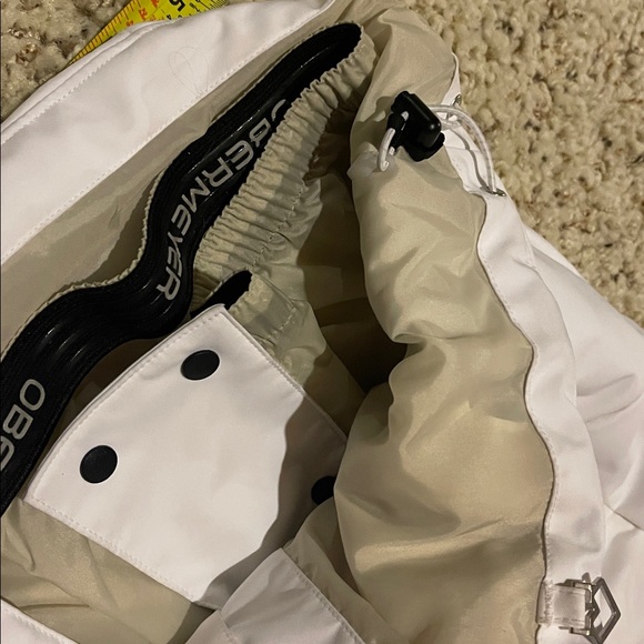 Obermeyer Women's White COSIMA Ski Jacket - Picture 15 of 15